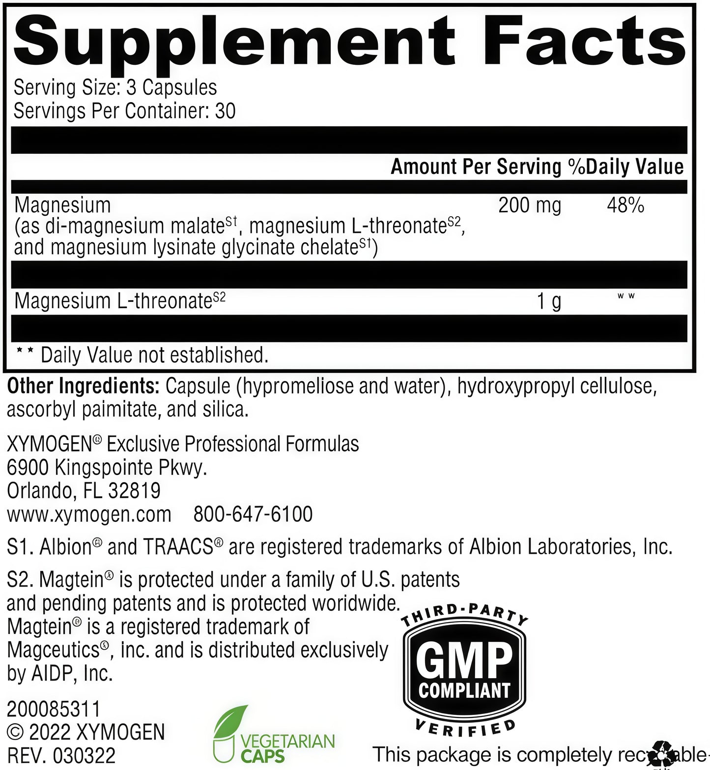OptiMag® Neuro 90 Capsules